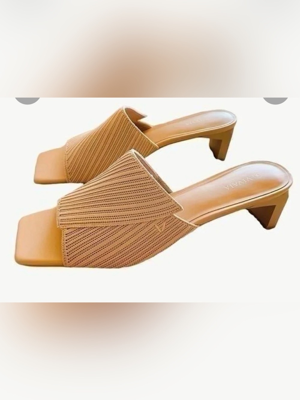 VIVAIA Jade Pro Square-Toe Block Heel Sandals. - Picture 3 of 8